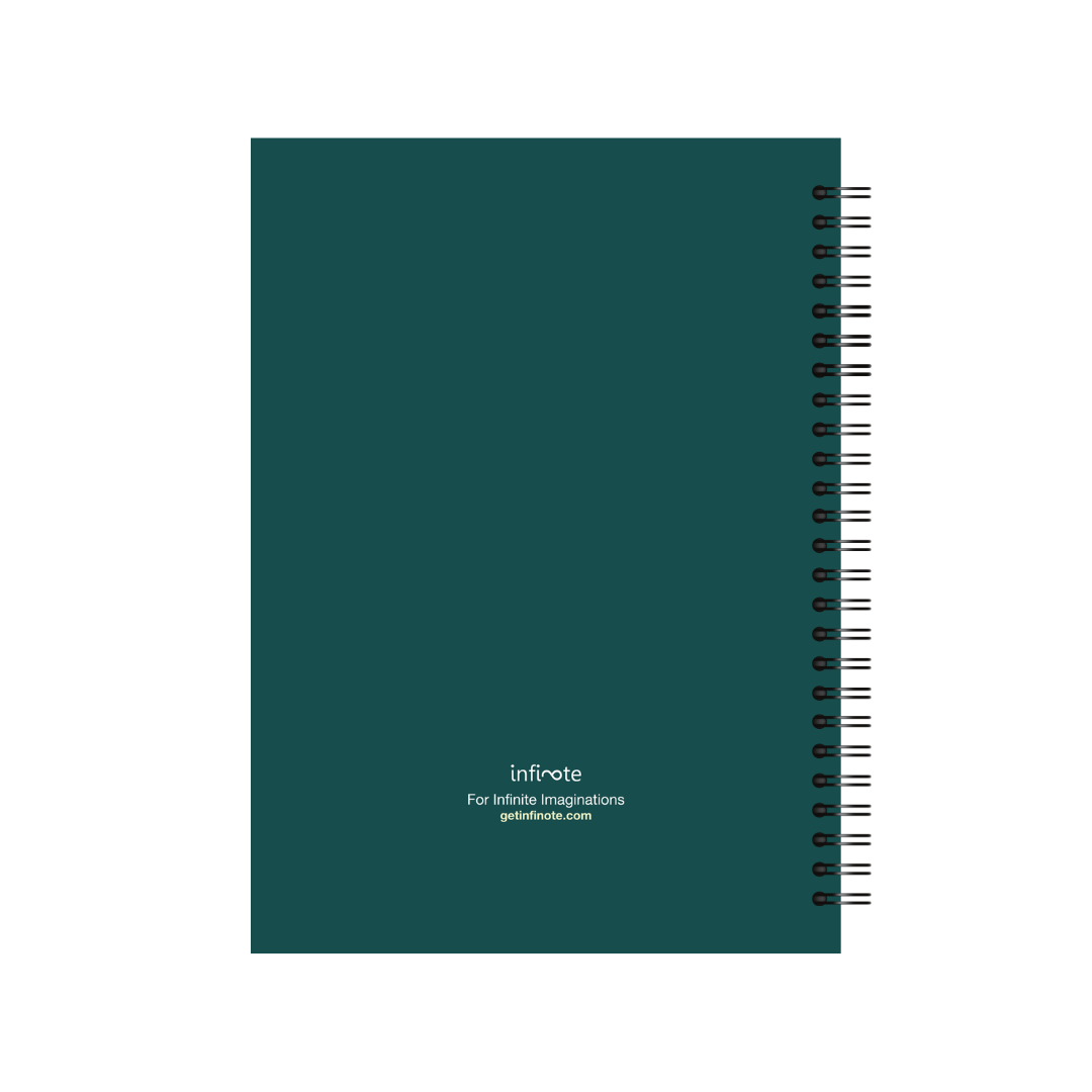 Infinote Dream Big Happiness Colourful Reusable Planner A5 size