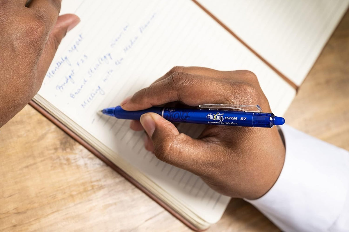 Frixion Clicker Erasable Pen - Blue
