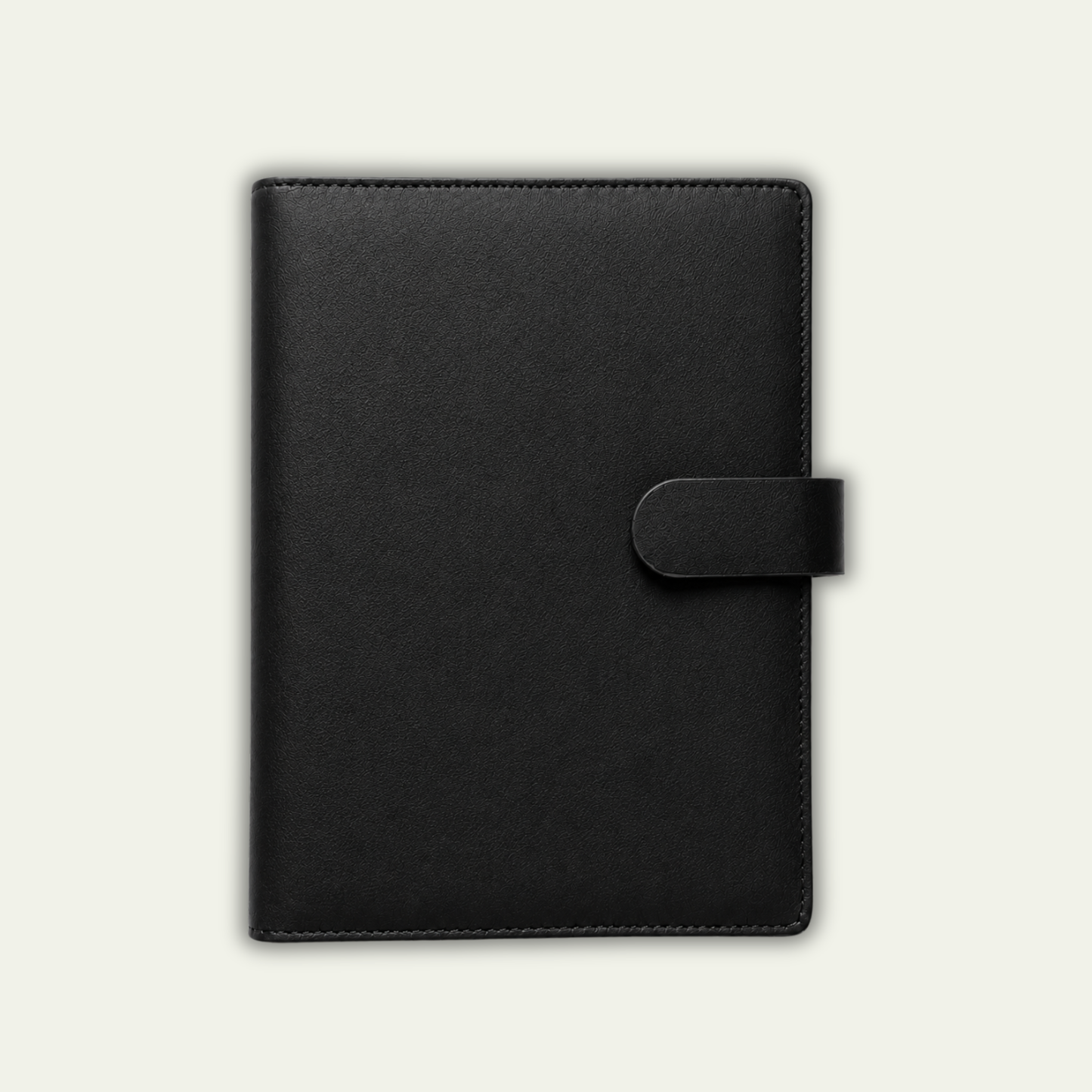 Executive Black Reusable Stone Paper Smart Notebook and Planner (Size: B5)