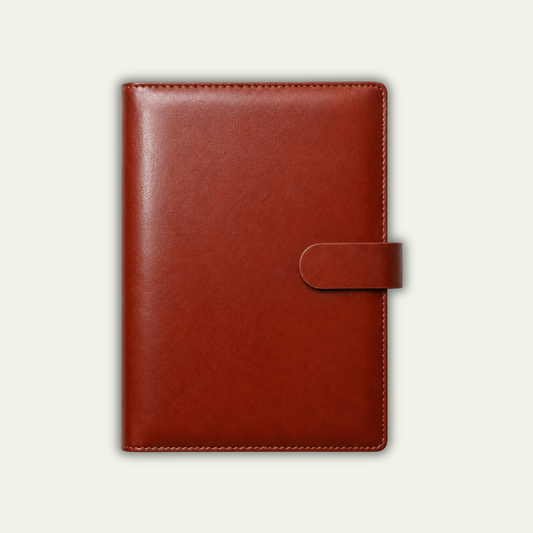Executive Tan Brown Reusable Stone Paper Smart Notebook and Planner (Size: B5)