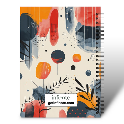 Infinote Splash Happiness Colourful Reusable Planner A5 size