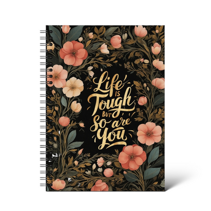 Infinote Life Is Tough Happiness Colourful Reusable Planner A5 size