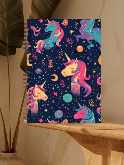 Infinote Unicorn Happiness Colourful Reusable Planner A5 size