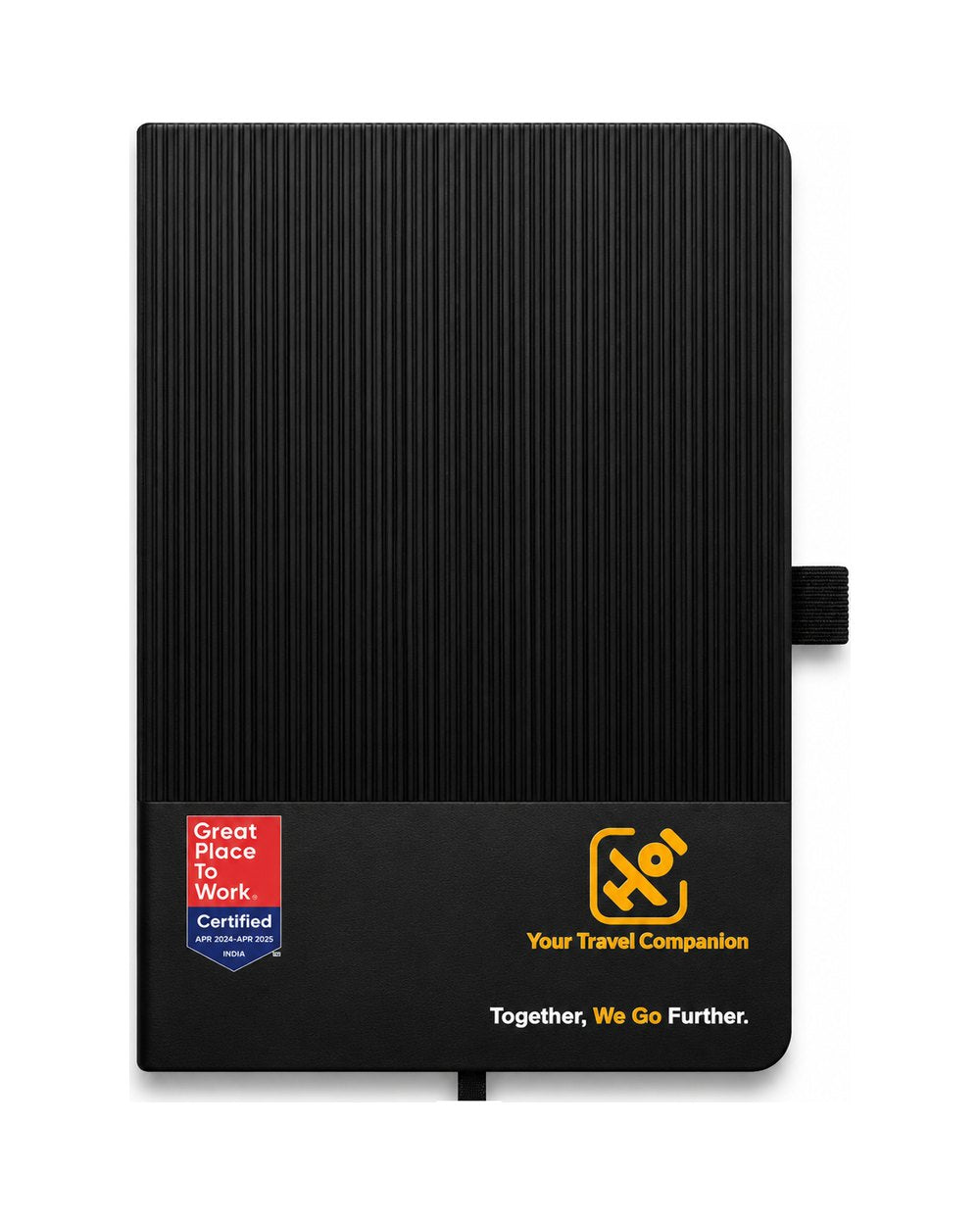 Infinote notebook co-branded for a client