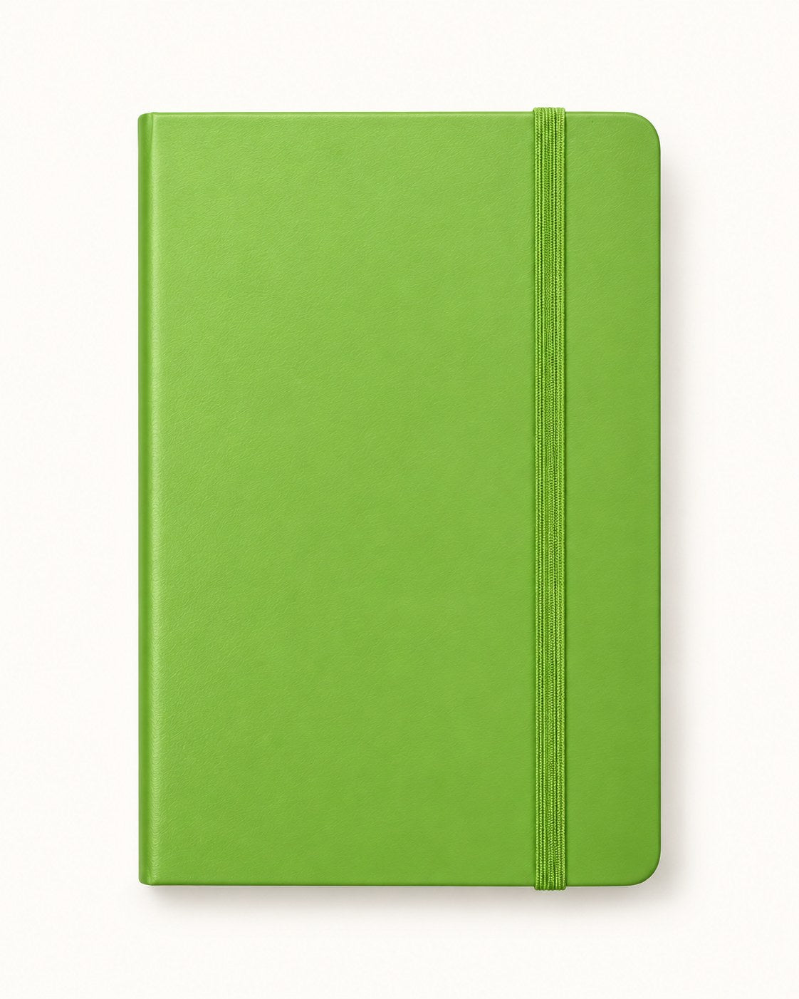 Infinote Classic Reusable Stone Paper AI Smart Notebook – Lime Green, front view