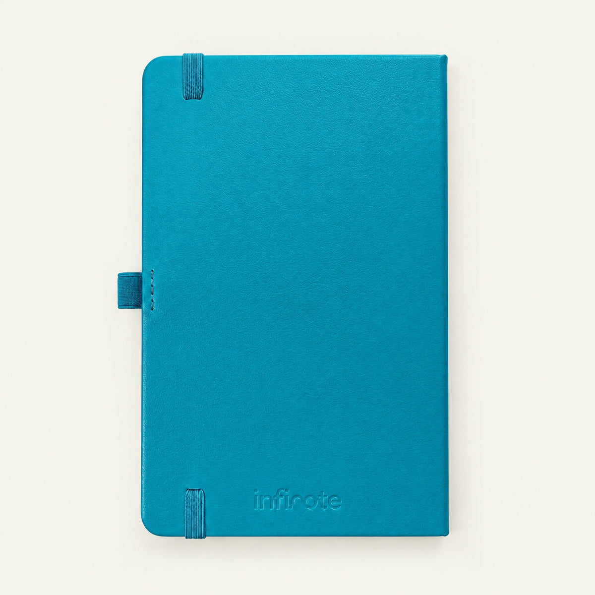 Infinote Classic Reusable Stone Paper AI Smart Notebook – Reef Blue, back view