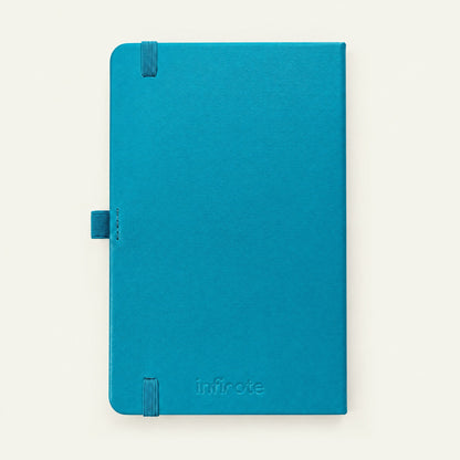 Infinote Classic Reusable Stone Paper AI Smart Notebook – Reef Blue, back view