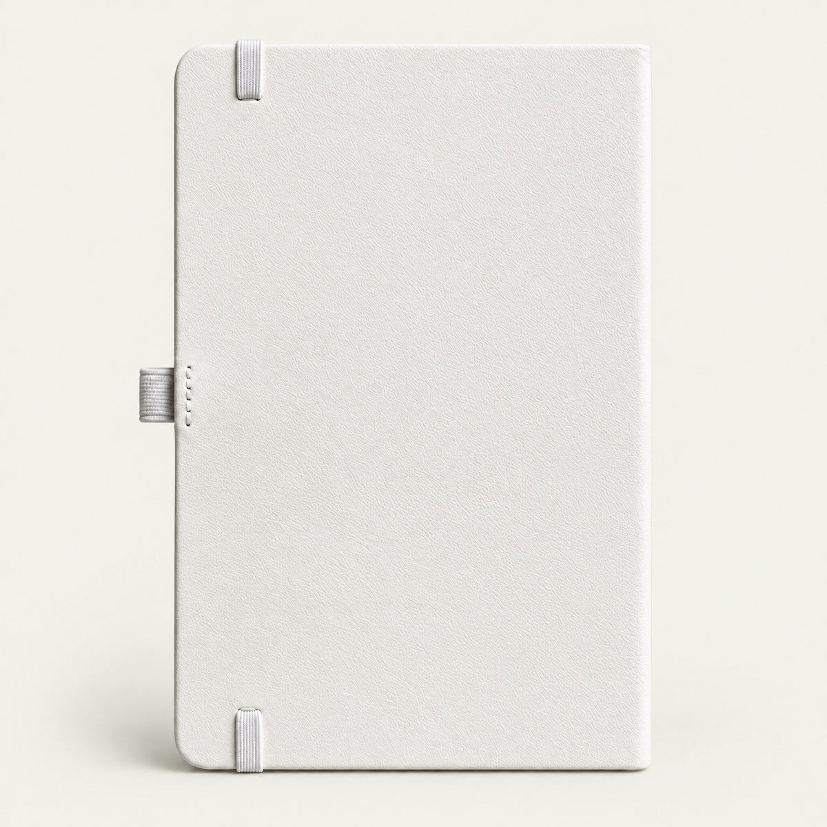 Infinote Classic Reusable Stone Paper AI Smart Notebook – White, back view