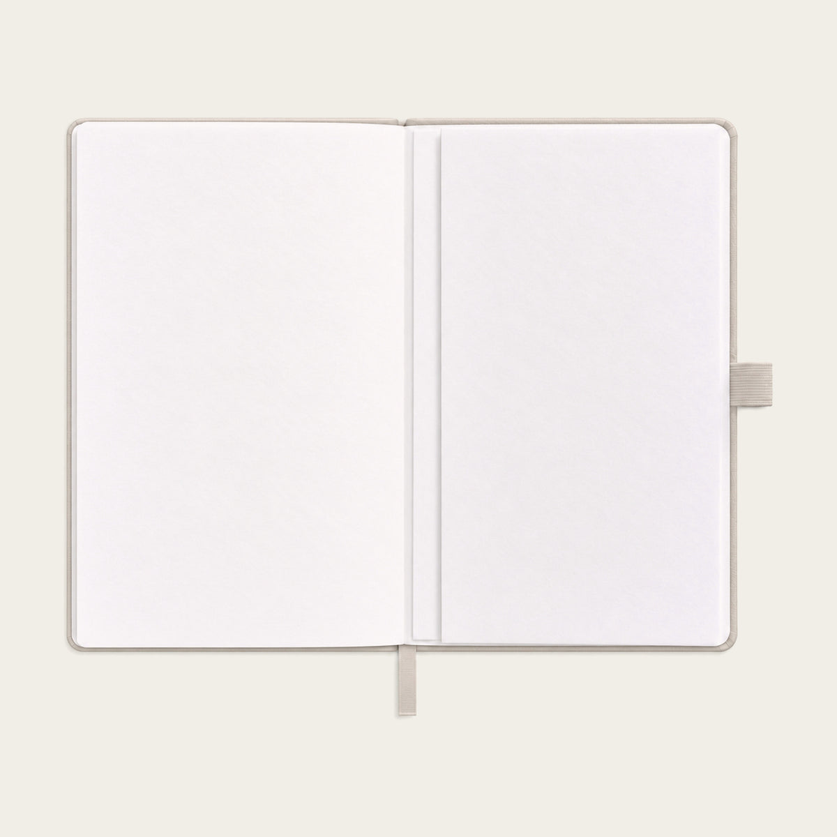Infinote Classic Reusable Stone Paper AI Smart Notebook – Ivory, inside back pocket