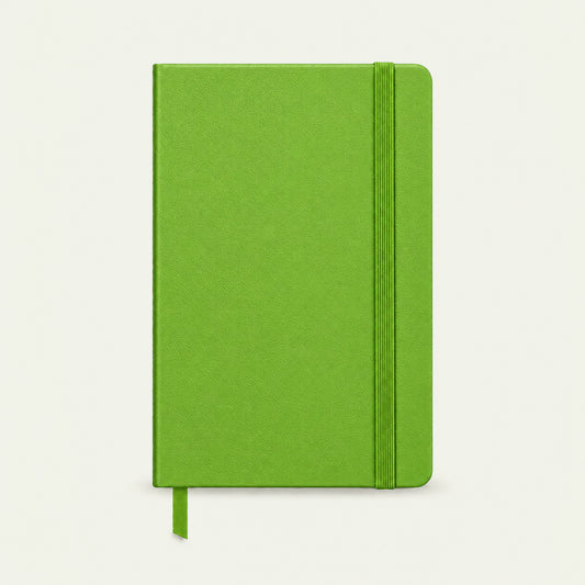 Infinote Classic Reusable Stone Paper AI Smart Notebook – Lime Green, front view