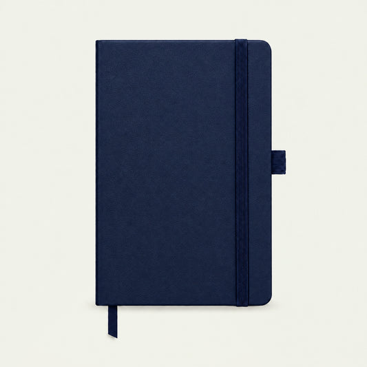 Infinote Classic Reusable Stone Paper AI Smart Notebook – Navy Blue, front view
