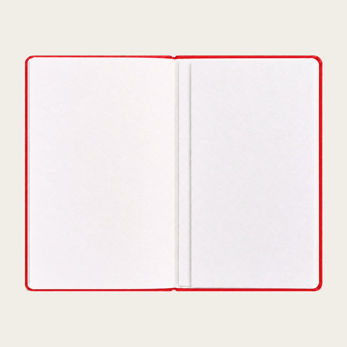 Infinote Classic Reusable Stone Paper AI Smart Notebook – Scarlet Red, inside back pocket