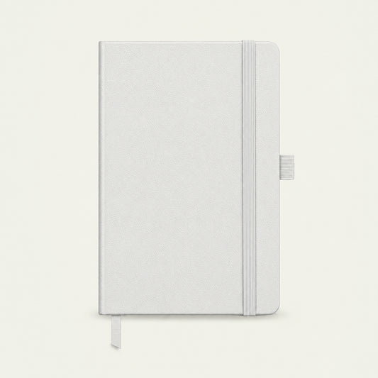 Infinote Classic Reusable Stone Paper AI Smart Notebook – White, front view