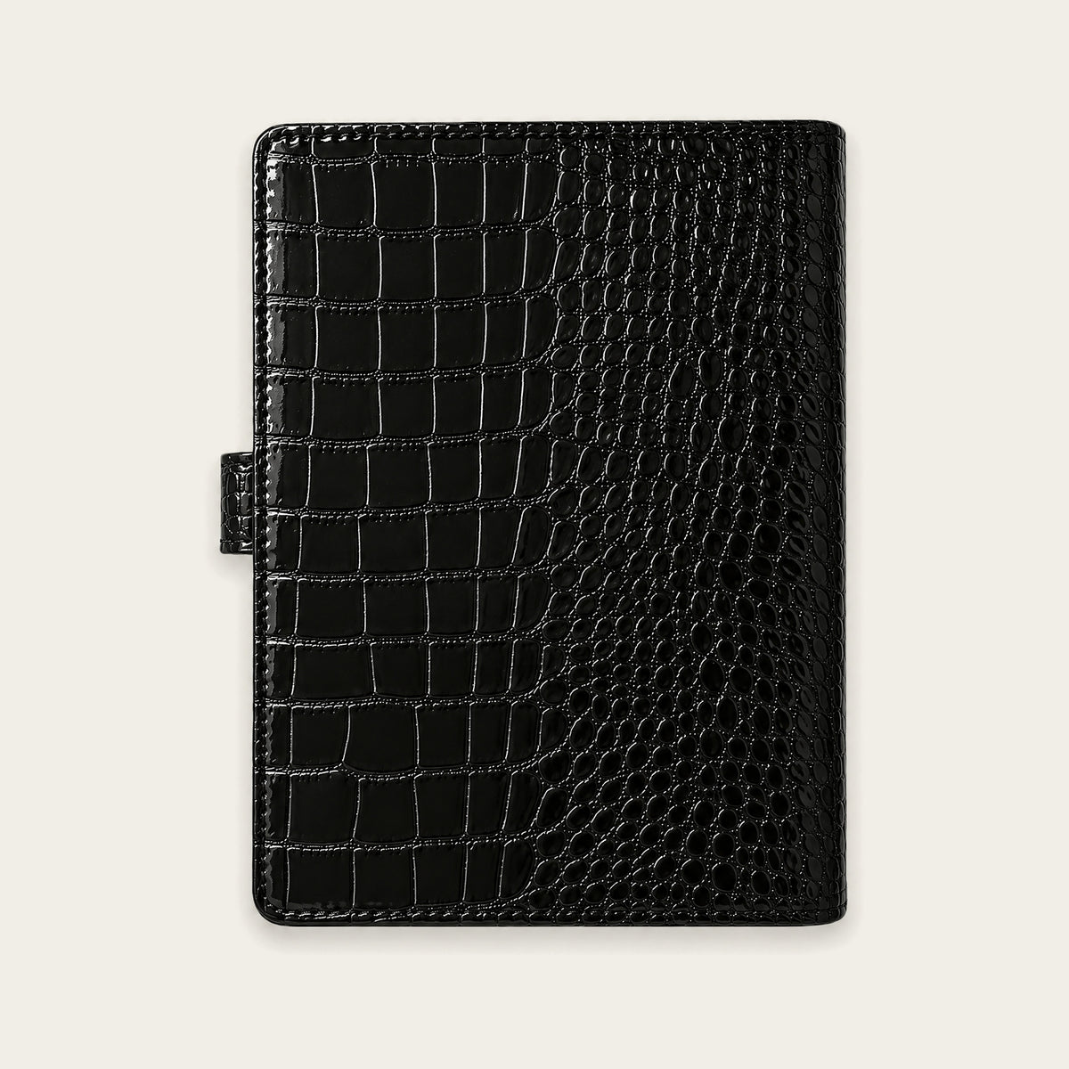 Infinote Elite Croc Limited Edition AI Planner Smart Notebook – Black Croc, back cover
