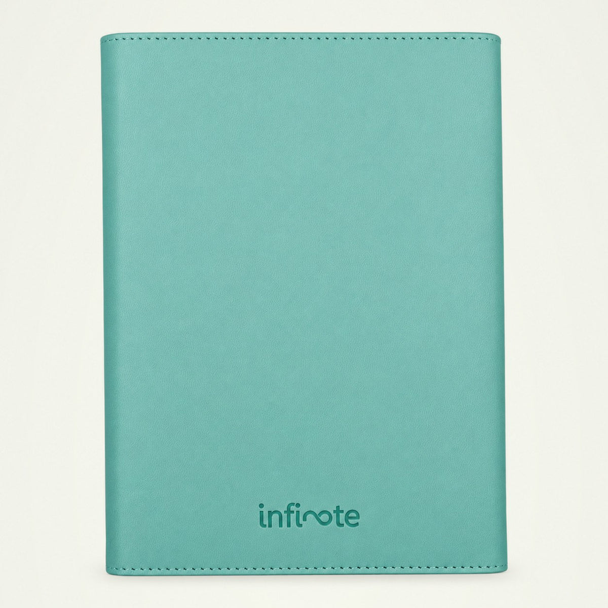 Infinote Elite Series AI Planner Smart Notebook – Seafoam, back view