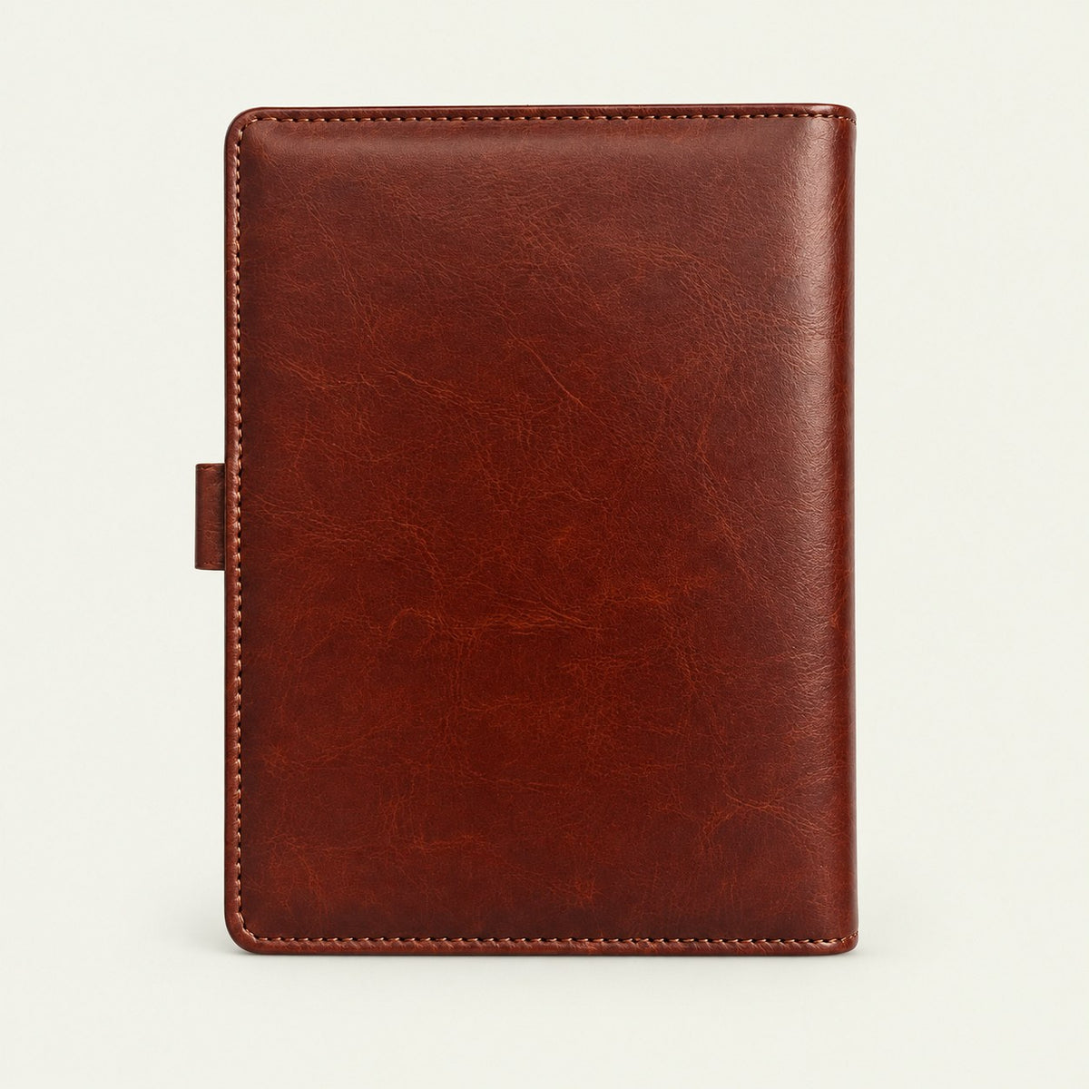 Infinote Executive Mini AI Smart Notebook – Tan Brown, back view