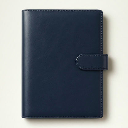 Infinote Executive Series AI Planner Smart Notebook – Navy Blue, front view