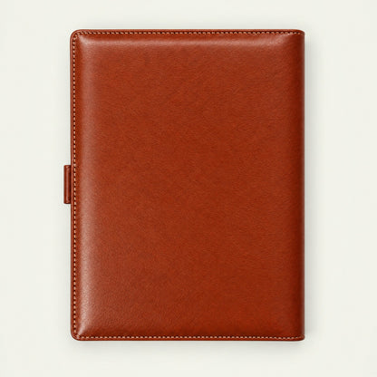 Infinote Executive Series AI Planner Smart Notebook – Tan Brown, back view