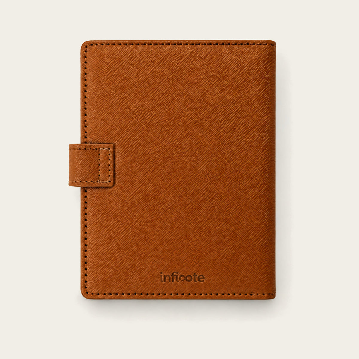 Infinote Field Journal Reusable Stone Paper AI Smart Notebook – Amber, back cover