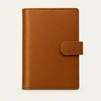 Infinote Field Journal Reusable Stone Paper AI Smart Notebook – Amber, front view
