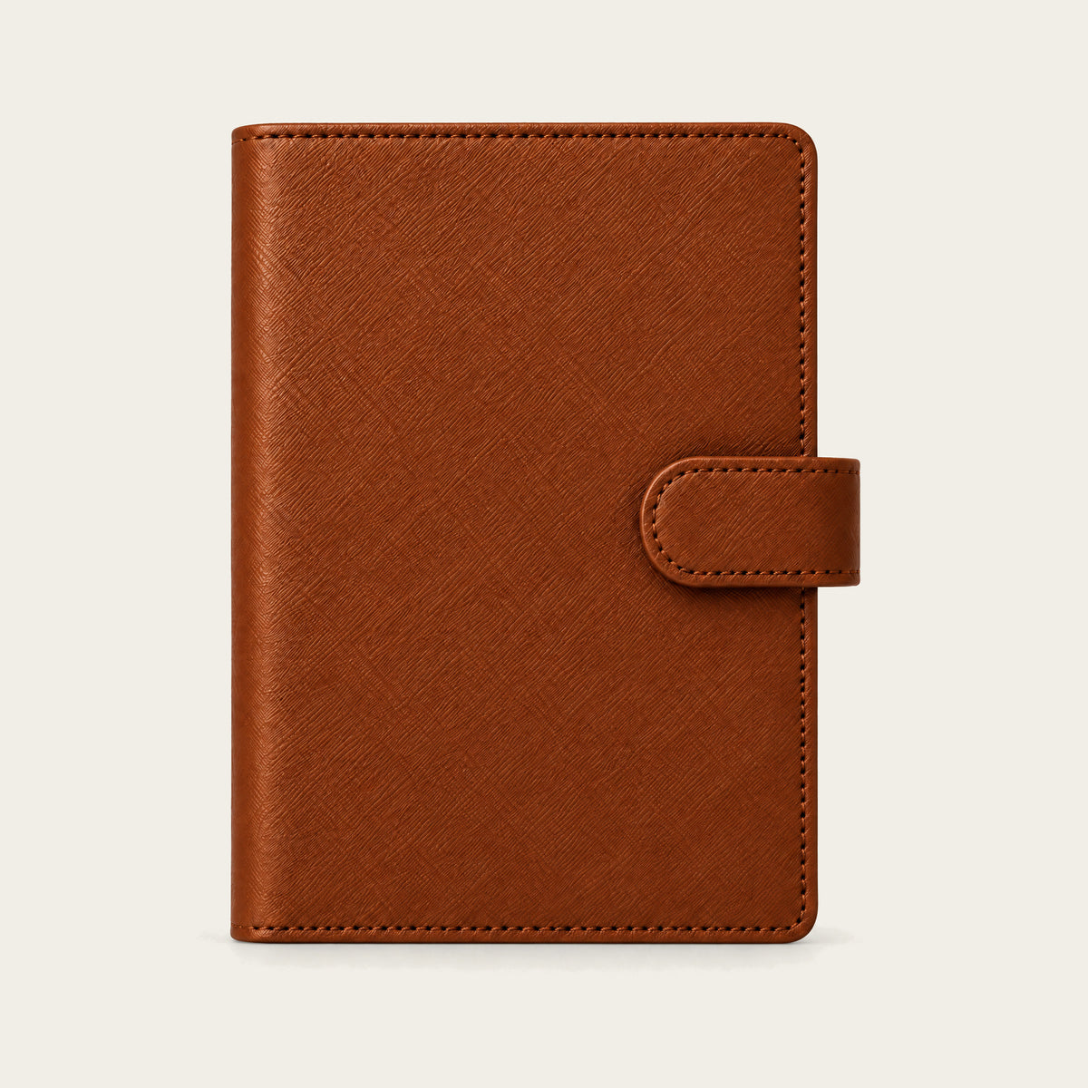 Infinote Field Journal Reusable Stone Paper AI Smart Notebook – Brown, front cover