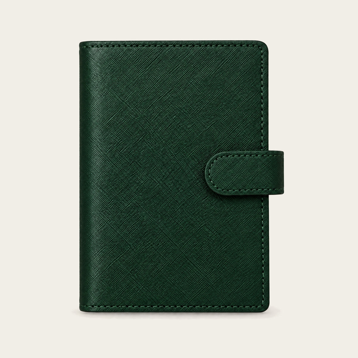 Infinote Field Journal Reusable Stone Paper AI Smart Notebook – Dark Green, front cover