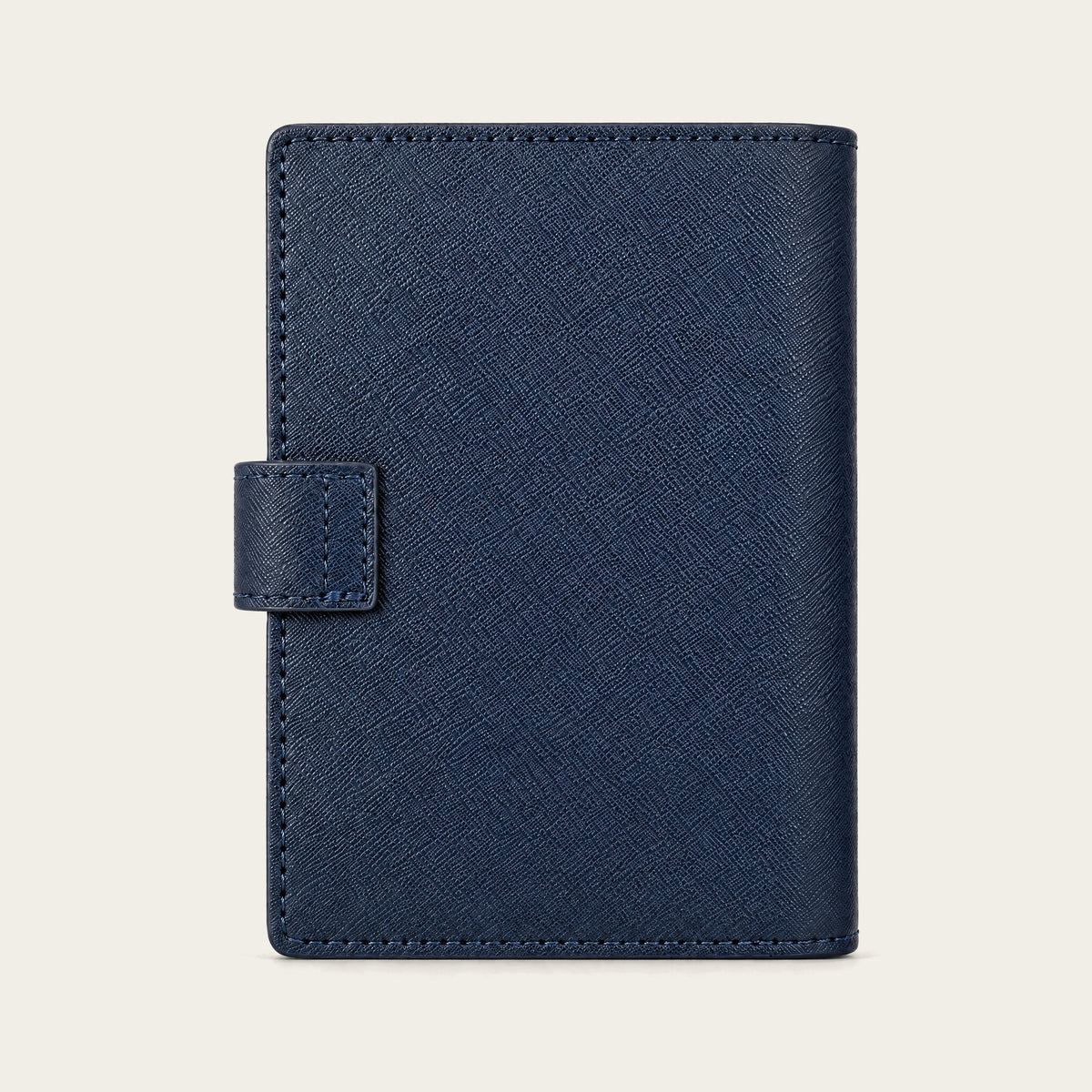 Infinote Field Journal Reusable Stone Paper AI Smart Notebook – Navy Blue, back cover