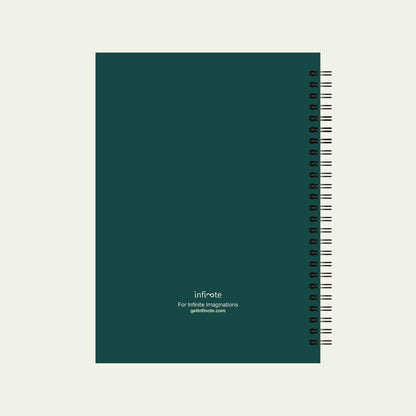Infinote Happiness Planner – Dream Big, back view