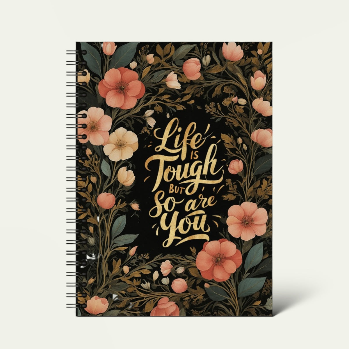 Infinote Happiness Planner – Life Is Tough, front view