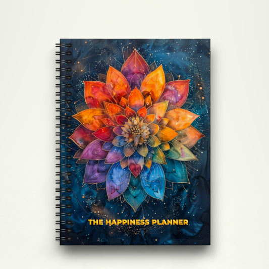 Infinote Happiness Planner – Mandala, front view