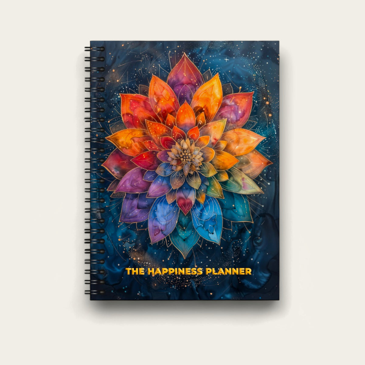Infinote Happiness Planner – Mandala, front cover