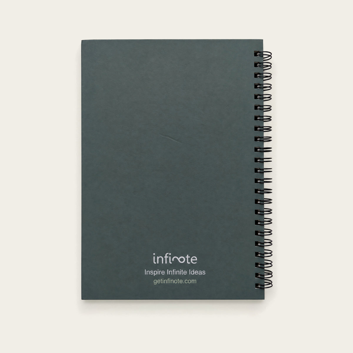Infinote Happiness Planner – Monogram, letter K, back cover
