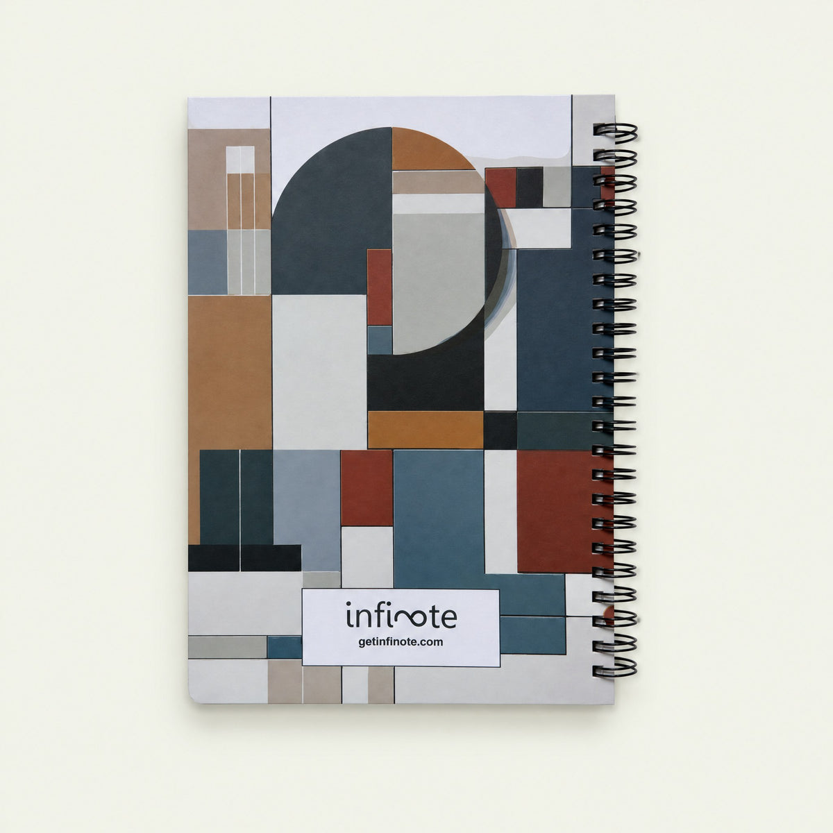 Infinote Happiness Planner – Shapes & Spaces, back view