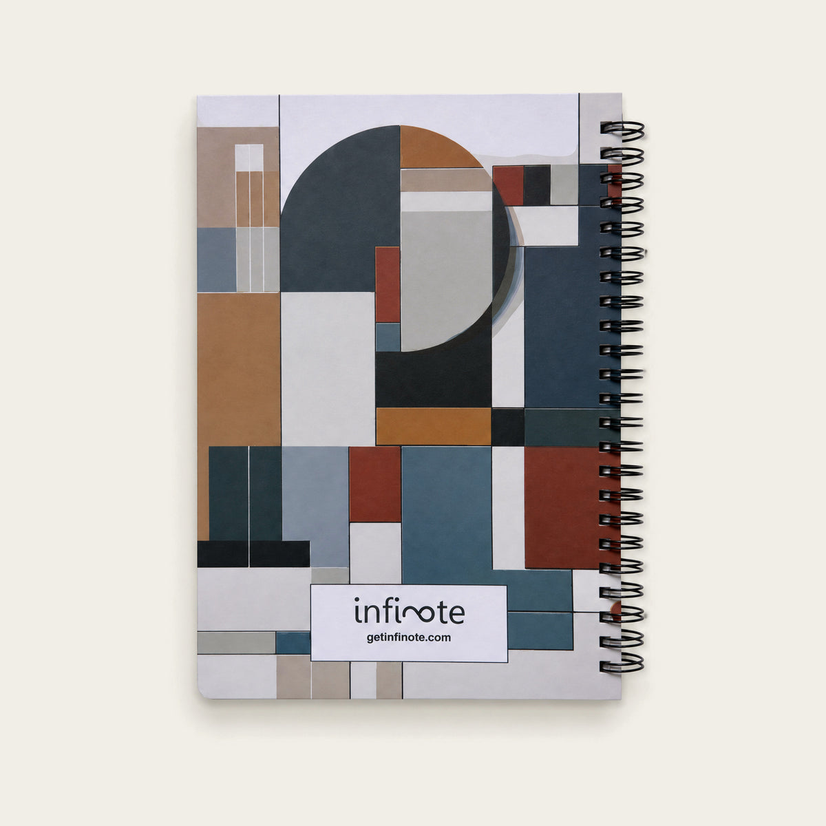Infinote Happiness Planner – Shapes & Spaces, back cover