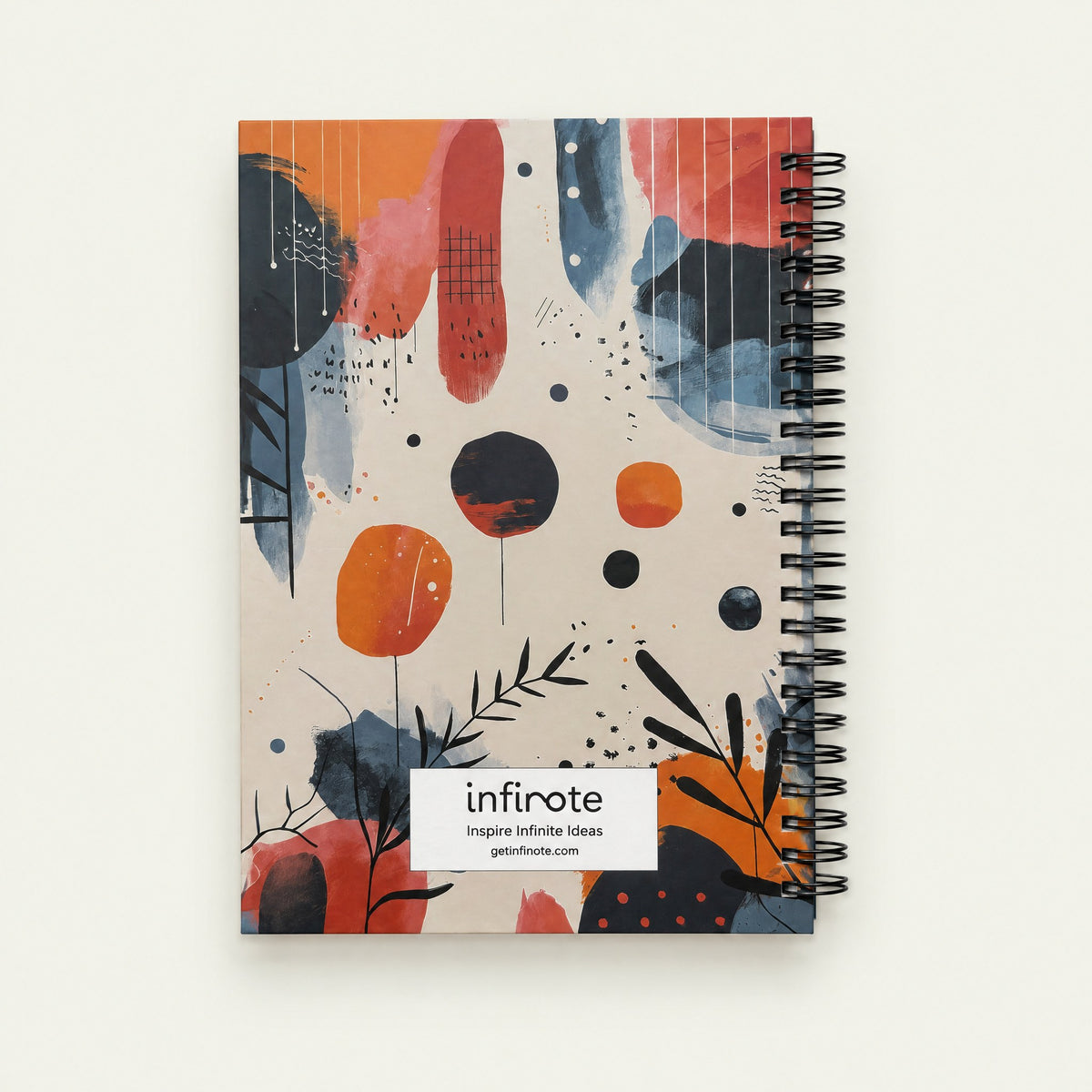 Infinote Happiness Planner – Splash, back view