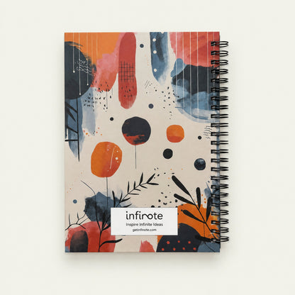 Infinote Happiness Planner – Splash, back view