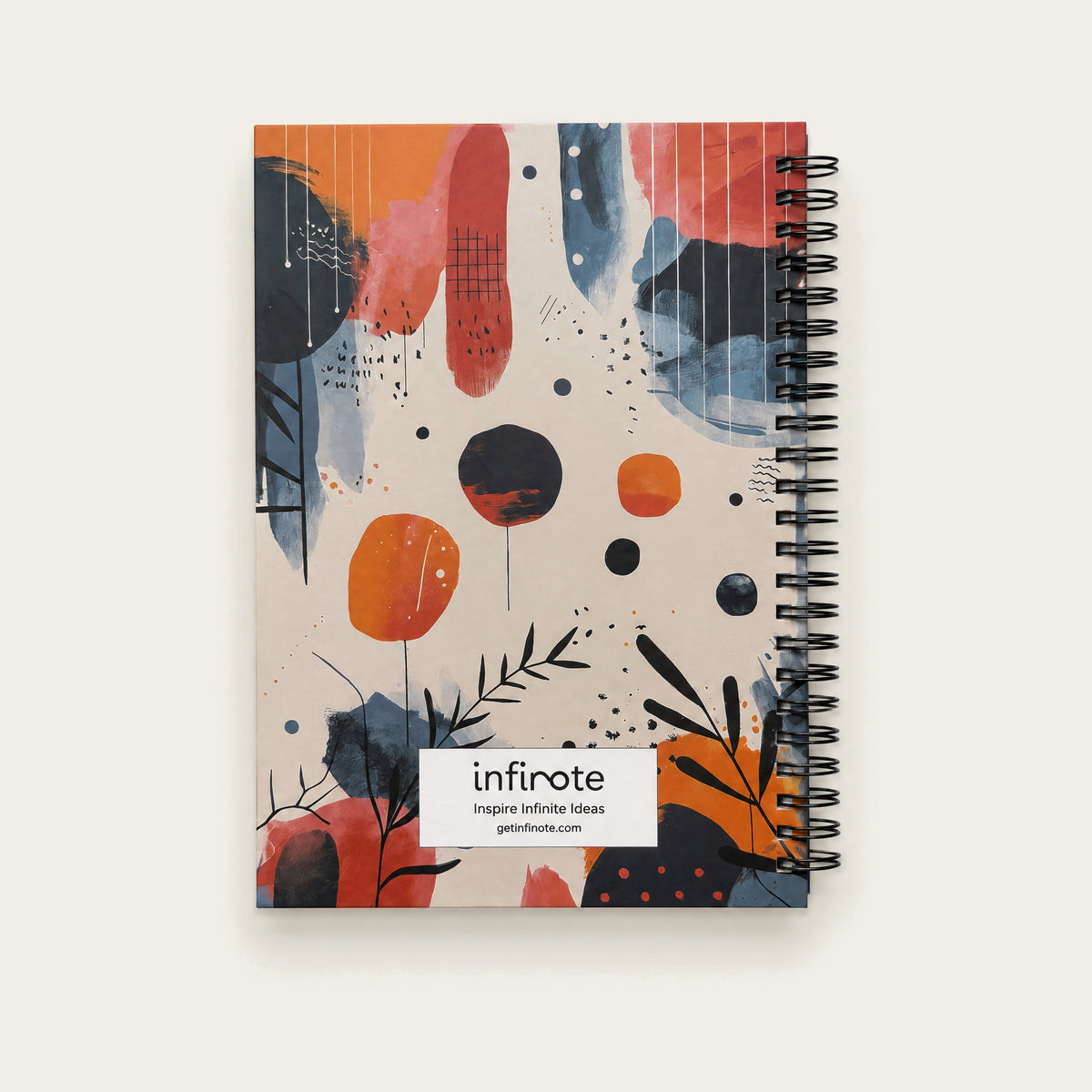 Infinote Happiness Planner – Splash, back cover