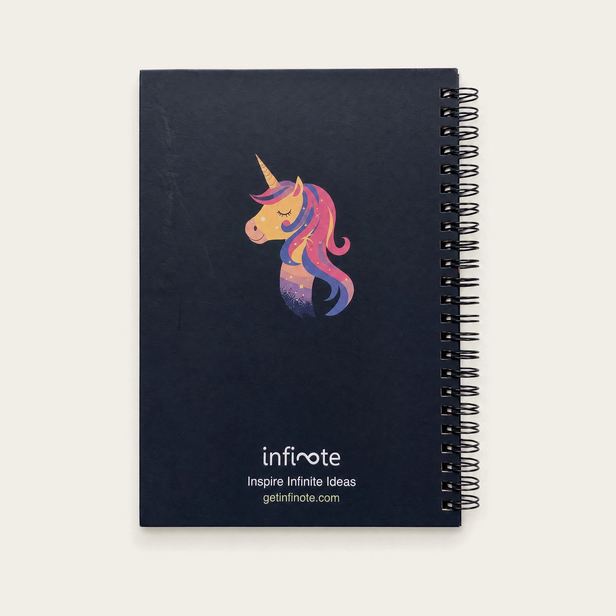 Infinote Happiness Planner – Unicorn, back cover