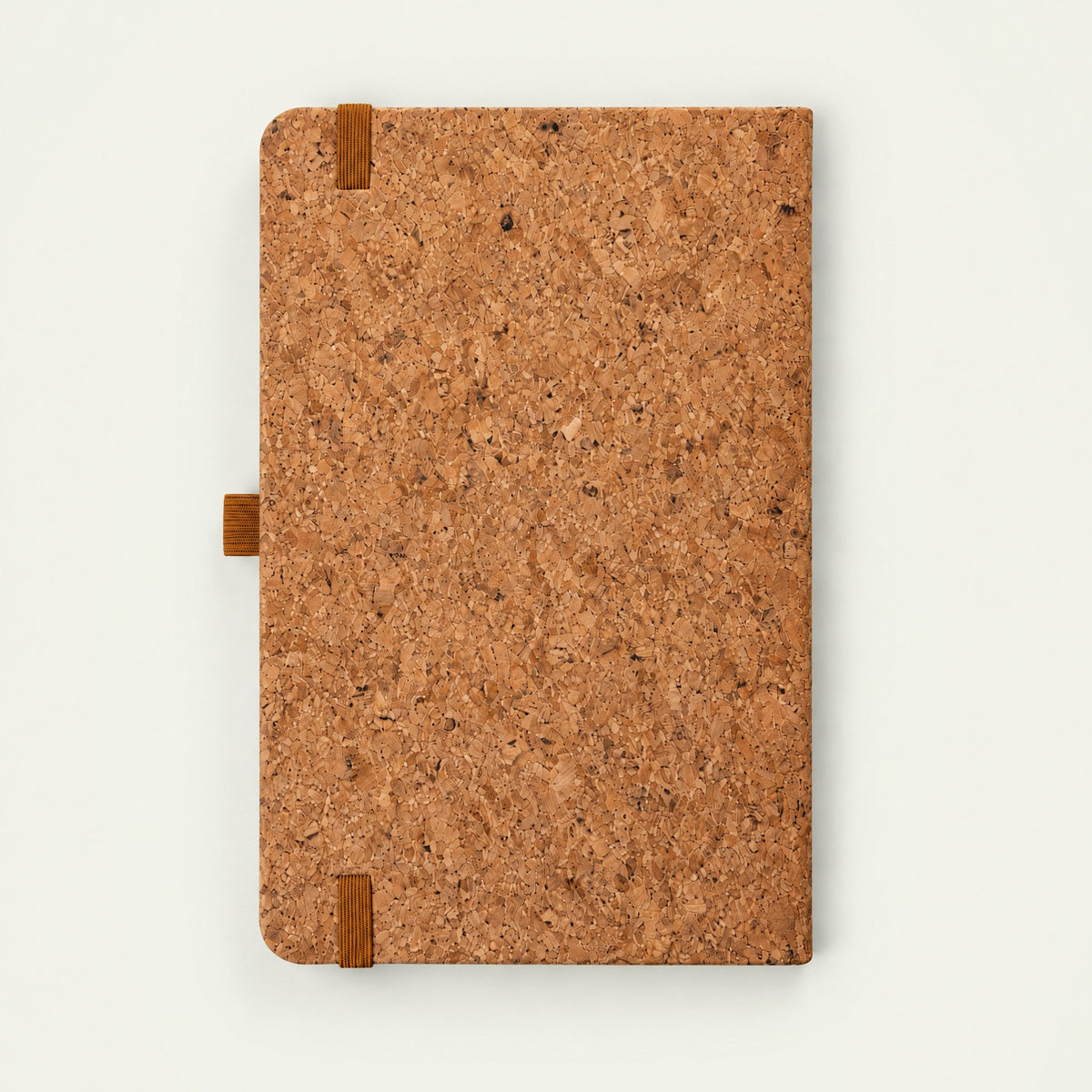 Infinote Nature Series Natural Cork AI Smart Notebook – Chestnut Band, back view
