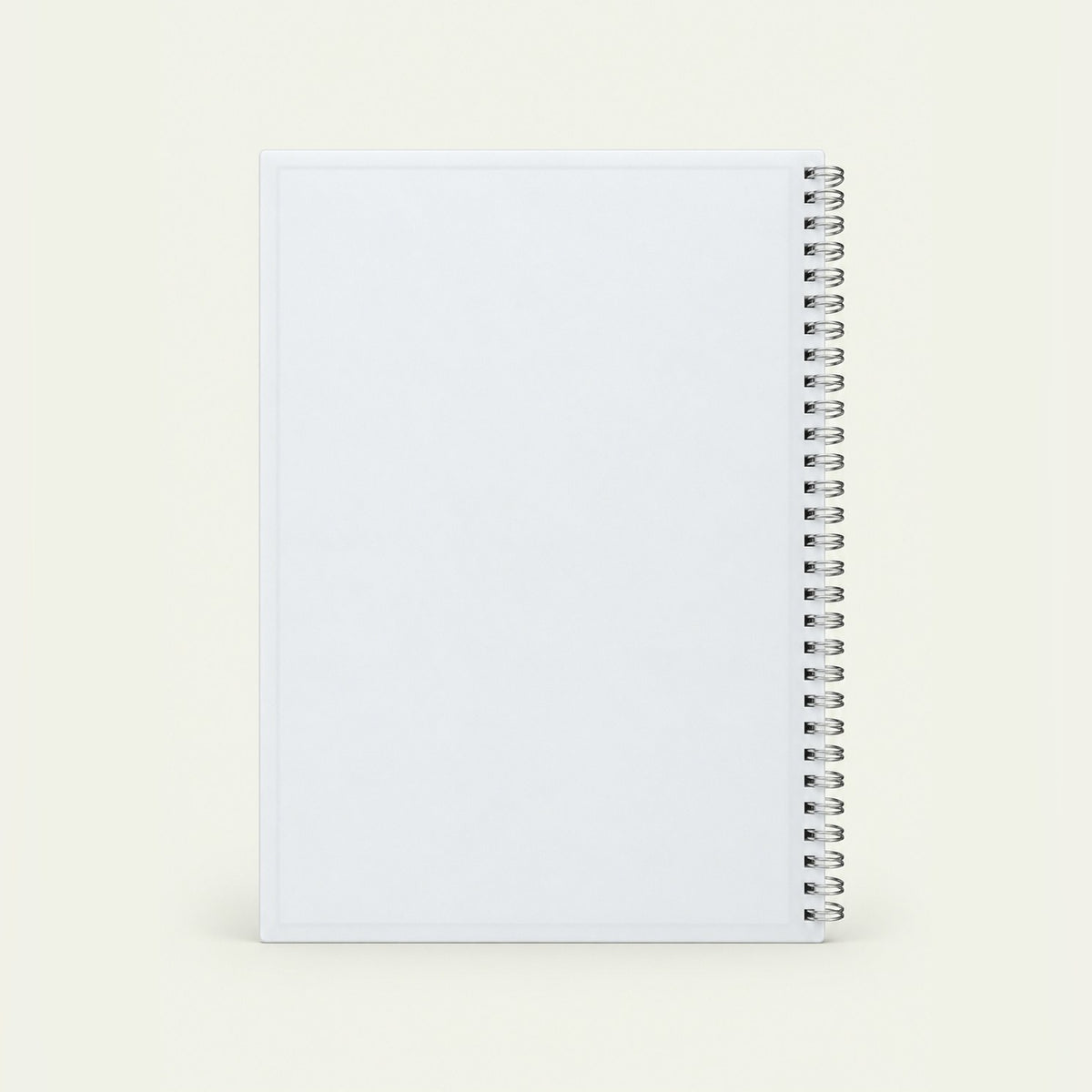 Infinote Original Series A4 Reusable EverWrite Notebook – White, back view