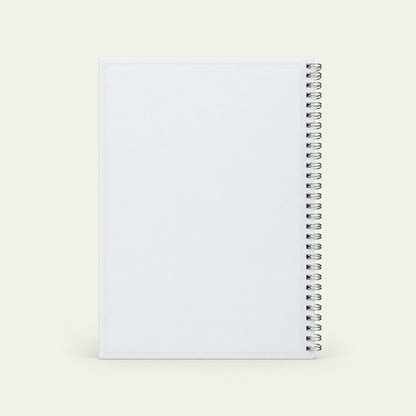 Infinote Original Series A4 Reusable EverWrite Notebook – White, back view