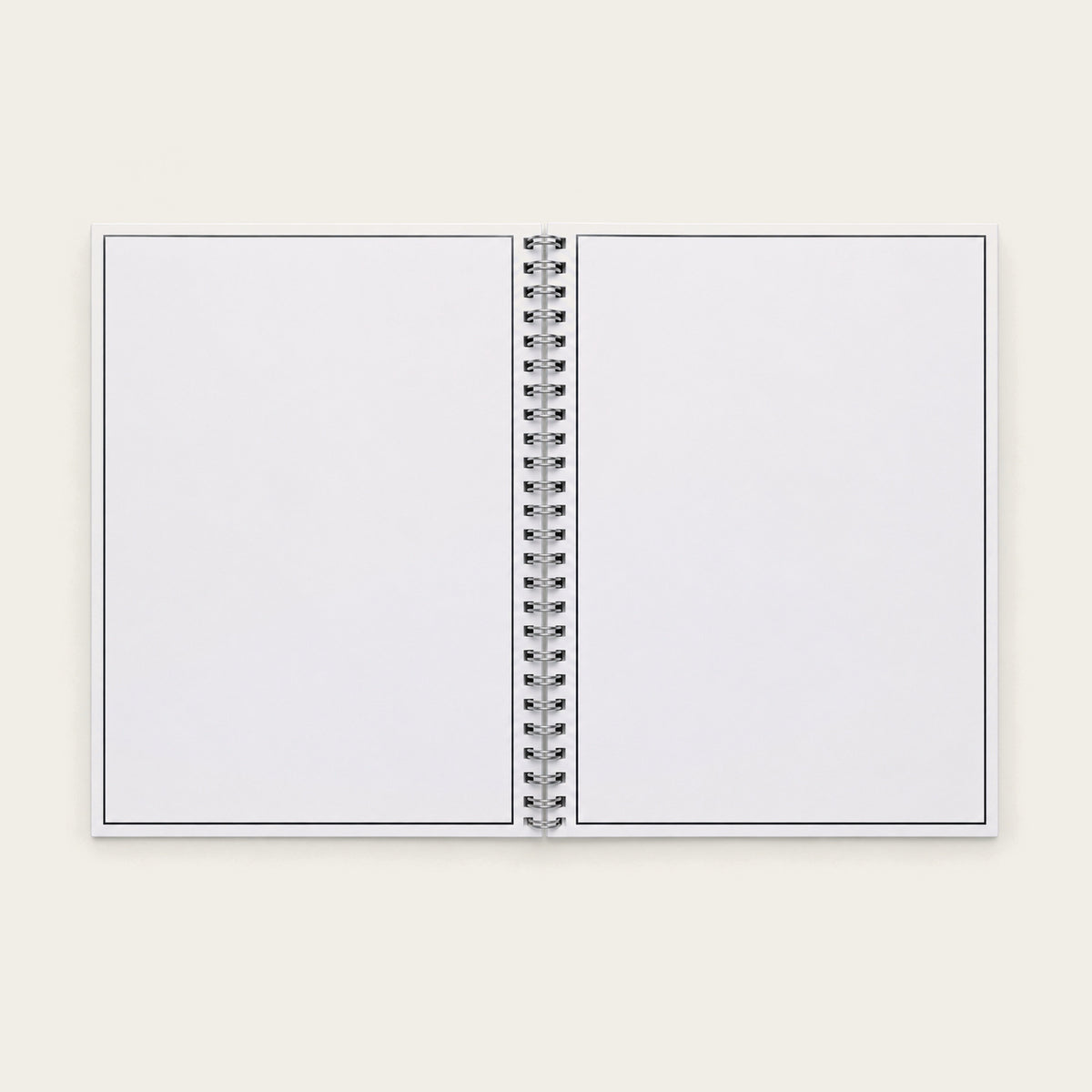 Infinote Original Series A4 Reusable EverWrite Notebook – White, open blank pages