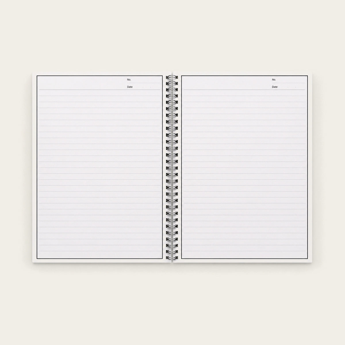 Infinote Original Series A4 Reusable EverWrite Notebook – White, open ruled pages