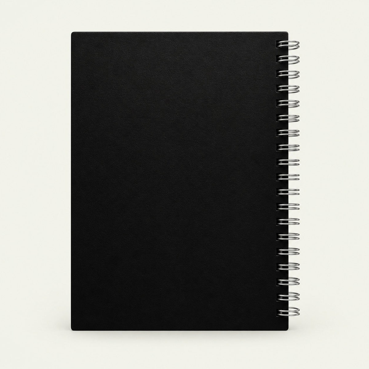 Infinote Original Series A5 Reusable EverWrite Notebook – Black, back view