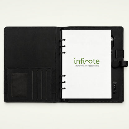 Infinote Pulse AI Power Planner – Black, branding page