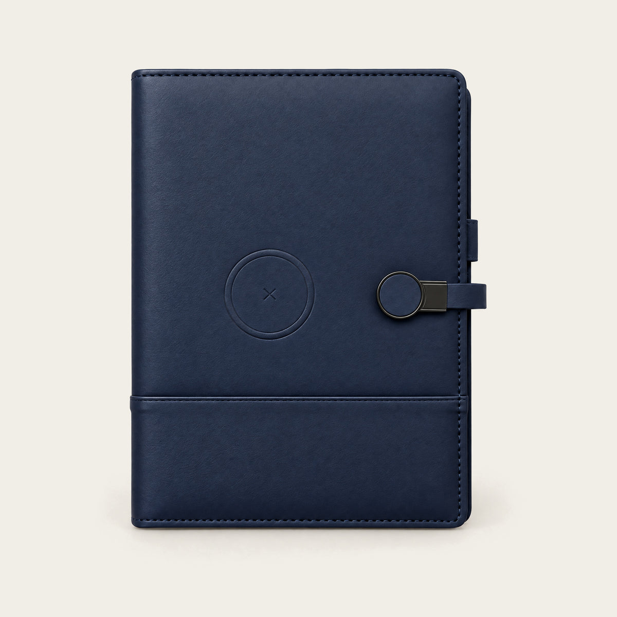 Infinote Pulse AI Power Planner – Navy Blue, front cover