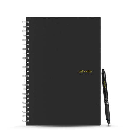 Fusion Reusable Planner Ruled and Unruled Smart Notebook (A4,50 Page / 50 Side / 25 sheets)