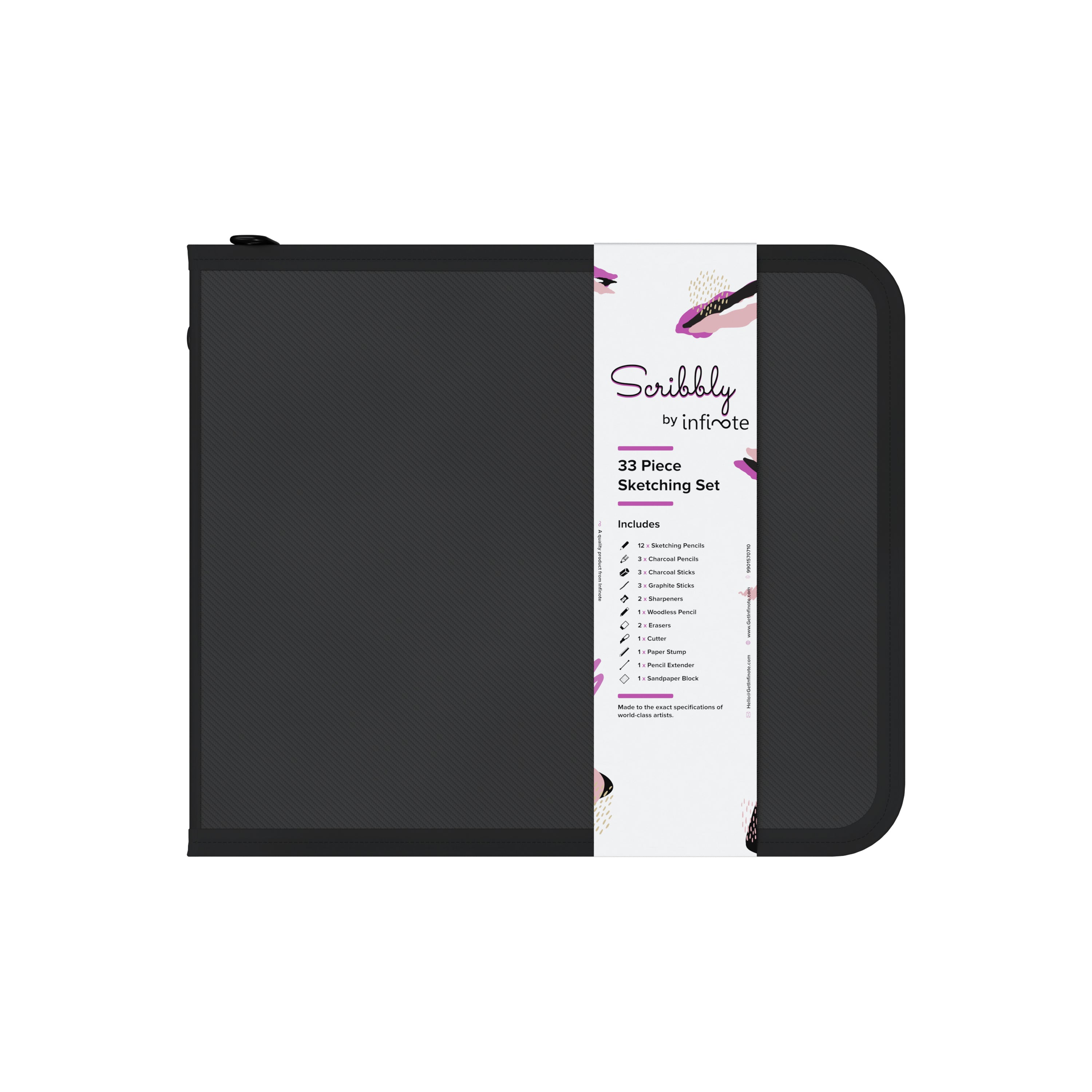 33-Piece Infinote Scribbly Drawing Kit: The Ultimate Gift for Aspiring