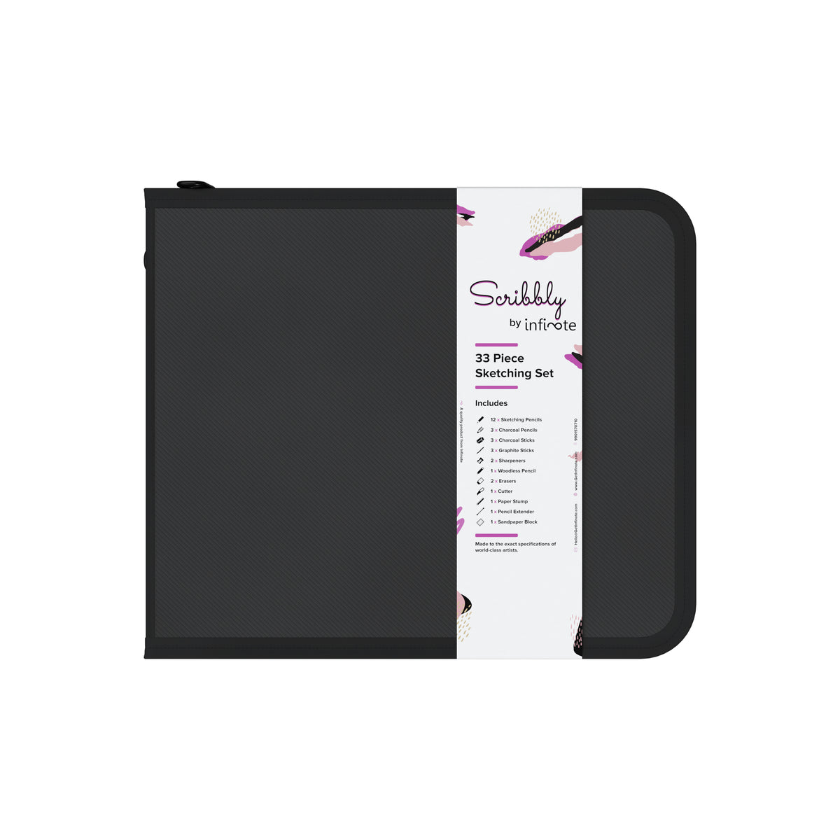 33-Piece Infinote Scribbly Drawing Kit: The Ultimate Gift for Aspiring Artists and Creatives
